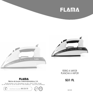 Manual de uso Flama 531FL Plancha