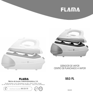 Manual de uso Flama 553FL Plancha
