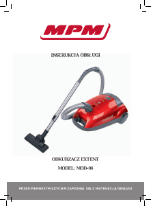 Manual MPM MOD-04 Vacuum Cleaner