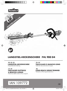 Manual Florabest FHL 900 D4 Hedgecutter