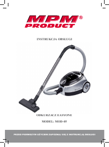 Manual MPM MOD-05 Vacuum Cleaner