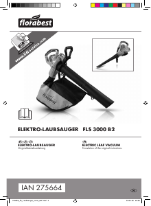 Manual Florabest FLS 3000 B2 Leaf Blower
