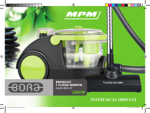 Manual MPM MOD-07 Vacuum Cleaner