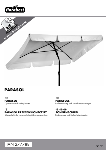 Manual Florabest IAN 277788 Garden Parasol