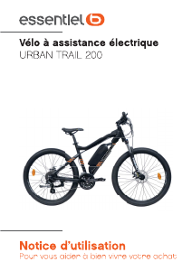 Mode d’emploi Essentiel B URBAN TRAIL 200 Vélo électrique