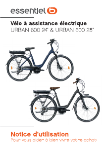 Mode d’emploi Essentiel B URBAN 600 Vélo électrique
