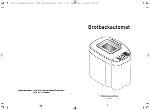 Bedienungsanleitung Ariete 139 Brotbackautomat
