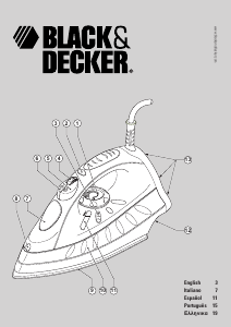 Manual de uso Black and Decker XT2000 Plancha