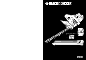 Manuale Black and Decker GTC390 Tagliasiepi