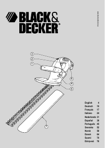 Brugsanvisning Black and Decker GTC610L Hækkeklipper