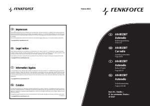 Mode d’emploi Renkforce AN-8015BT Autoradio