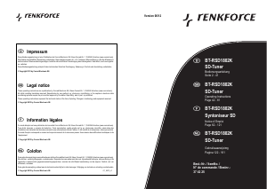 Handleiding Renkforce BT-RSD1802K Autoradio