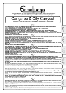 Manual Emmaljunga Cangaroo Stroller