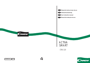 Manuale Candy CTAS 120FR Lavatrice