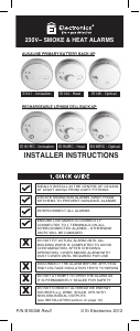 Manual Ei Electronics Ei161RC Smoke Detector