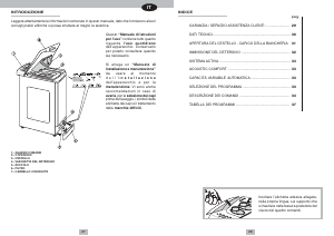 Manuale Candy CTA 125 Lavatrice