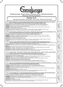Bedienungsanleitung Emmaljunga Cerox 2.0 Kinderwagen
