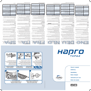 Bedienungsanleitung Hapro Topaz Sonnenbank