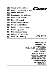 Használati útmutató Candy CDI 1L38 X13 Mosogatógép