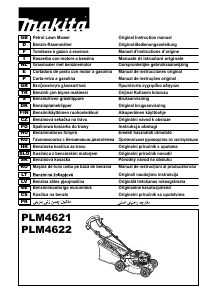 Handleiding Makita PLM4621 Grasmaaier