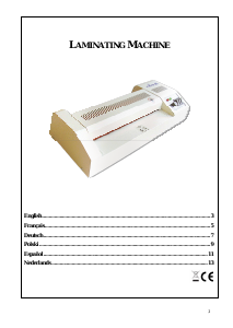 Handleiding Pavo HD Lamineermachine