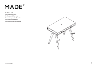 Руководство MADE Stroller Письменный стол