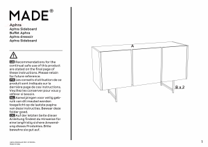 Manual MADE Aphra Dulap