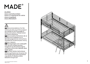 说明书 MADE Alana 双层床
