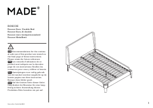 Hướng dẫn sử dụng MADE Roscoe Khung giường