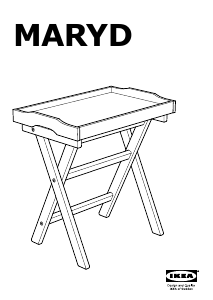 Manuale IKEA MARYD Tavolino