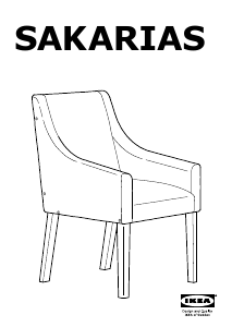 Instrukcja IKEA SAKARIAS Fotel