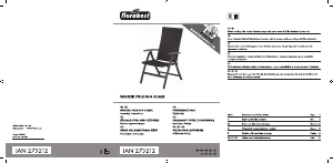 Manual Florabest IAN 273212 Garden Chair