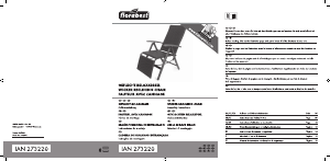 Manual Florabest IAN 273220 Cadeira de jardim