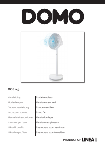Manual de uso Domo DO8149 Ventilador