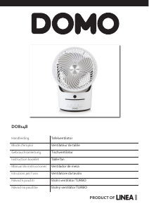 Manual de uso Domo DO8148 Ventilador