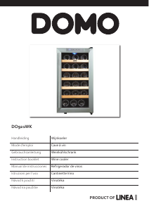 Manual Domo DO921WK Wine Cabinet