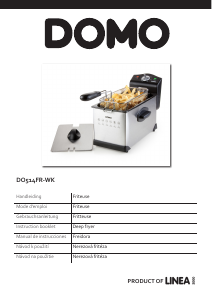 Manual Domo DO514FR Deep Fryer