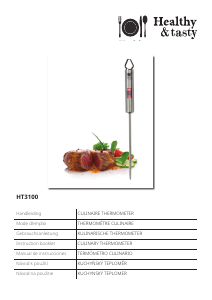 Manual de uso Domo HT3100 Termómetro de cocina