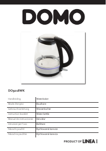 Manual Domo DO9218WK Kettle