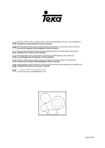 Manual de uso Teka IR 9530 Placa