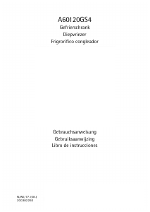 Bedienungsanleitung AEG A60120GS4 Gefrierschrank