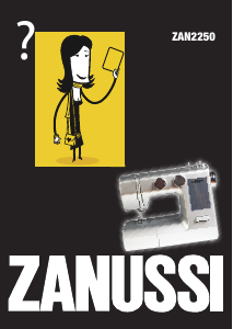 Käyttöohje Zanussi ZAN2250 Ompelukone