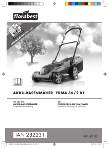 Manual Florabest IAN 282231 Lawn Mower