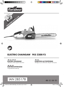 Manual Florabest IAN 285178 Chainsaw