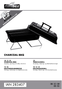 Manual Florabest IAN 283407 Barbecue