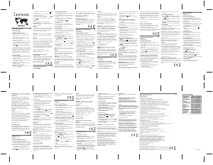 Manual Lexibook E80 Calculator