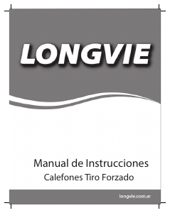 Manual de uso Longvie CPF11-N Caldera de gas