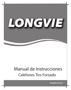 Manual de uso Longvie CPF18-N Caldera de gas