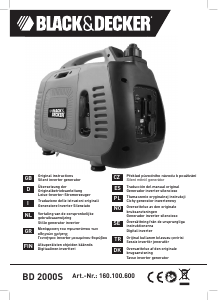 Bedienungsanleitung Black and Decker BD 2000S Generator