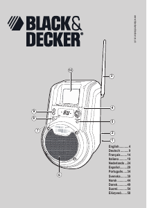 Manual Black and Decker BD18RC Rádio